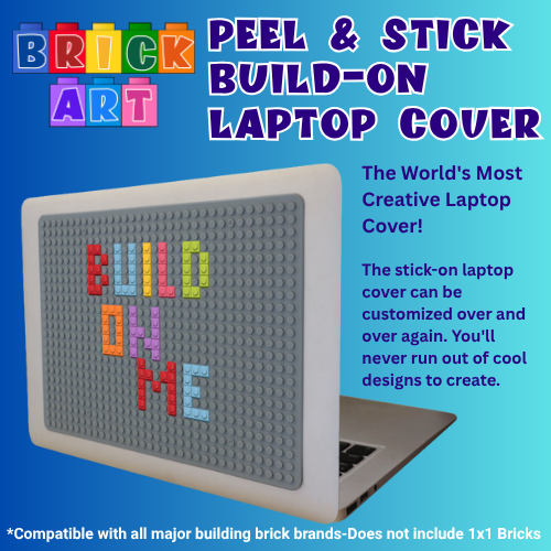 Peel & Stick Build-on Laptop Cover