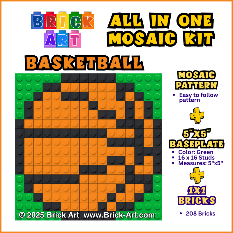Basketball Mosaic Kit