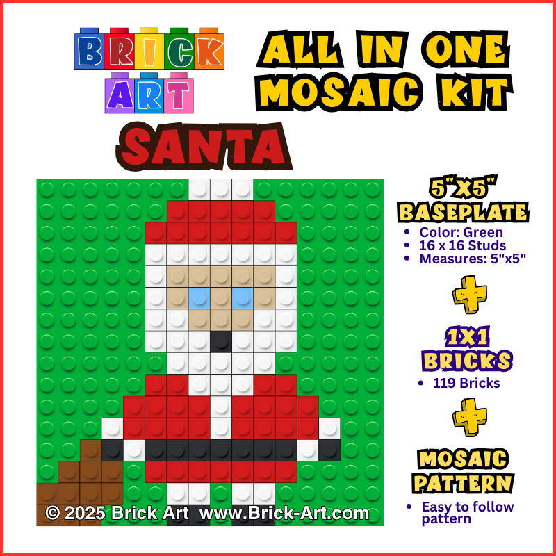 Santa Mosaic Kit