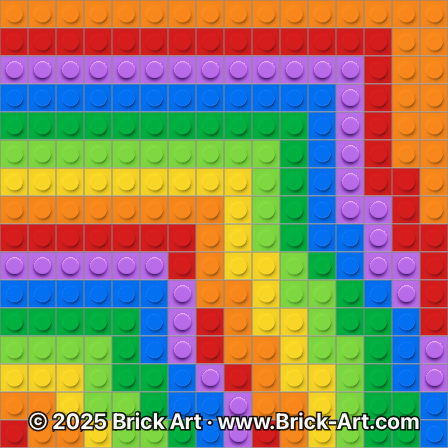 Brick Art submission — Colorful Abstract (12/22/2025, 4:16:10 PM)