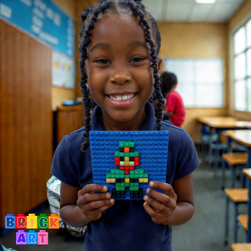 Building Creativity and Learning: The Educational Benefits of Creating Mosaic Art with 1x1 Bricks