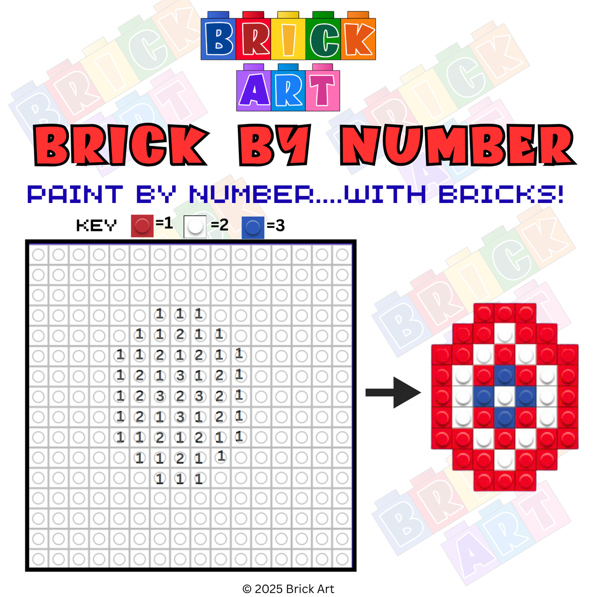 Paint-by-Number…with 1x1 Bricks? - A Brilliant Twist on Mosaic Learnin ...