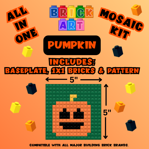 Pumpkin Brick Art Kit