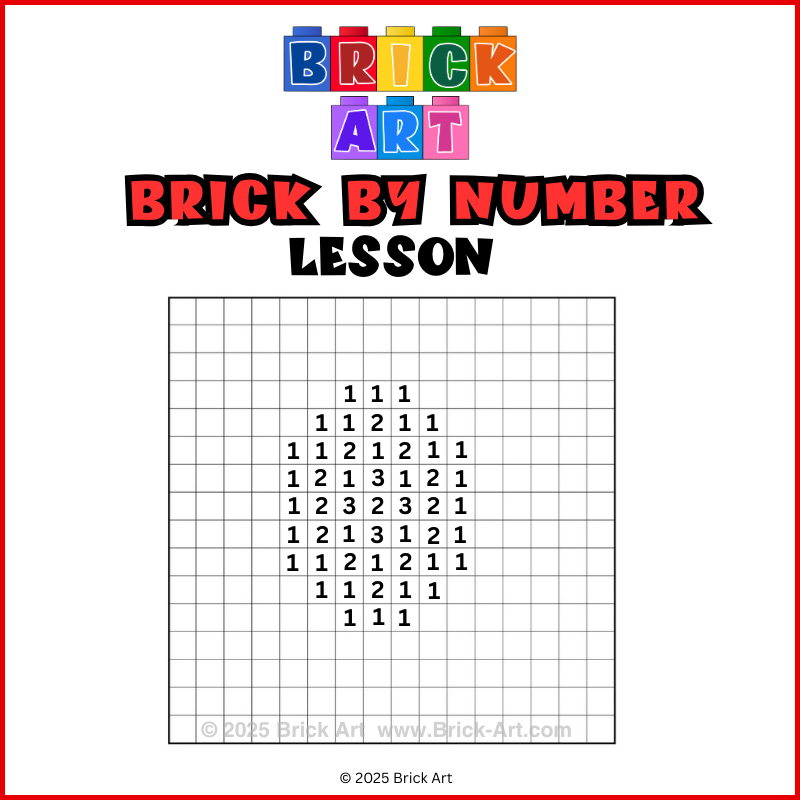 Lesson-Brick by Number-Digital Download