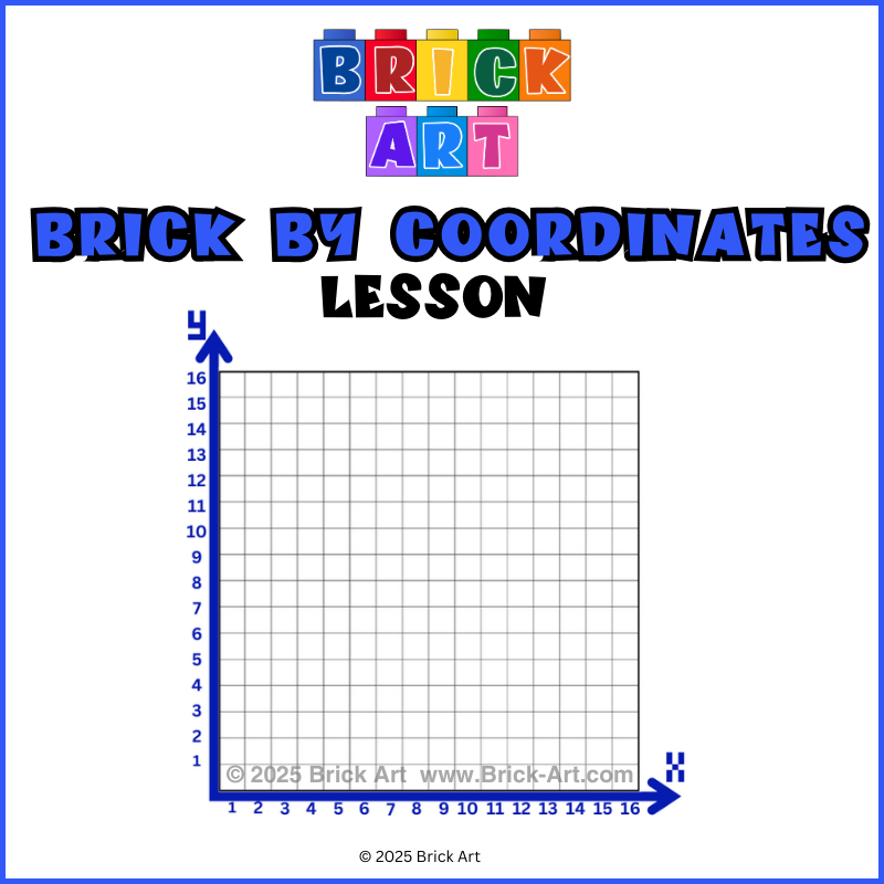 Lesson-Brick by Coordinates-Digital Download